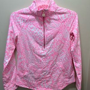 Lilly Pulitzer Quarter Zip sweatshirt